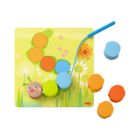 Fädelspiel Holztiere