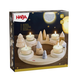 Adventskranz Holz