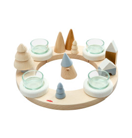 Adventskranz Holz