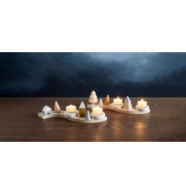 Adventskranz Holz