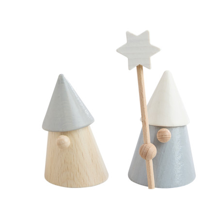 Kerzenständer-Set Wichtelwald