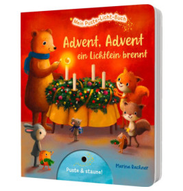 Puste-Licht-Buch Advent, Advent, ein