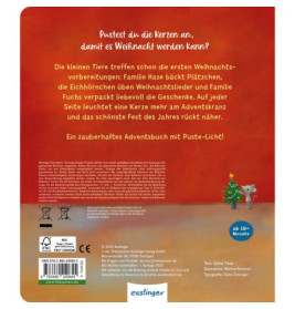 Puste-Licht-Buch Advent, Advent, ein