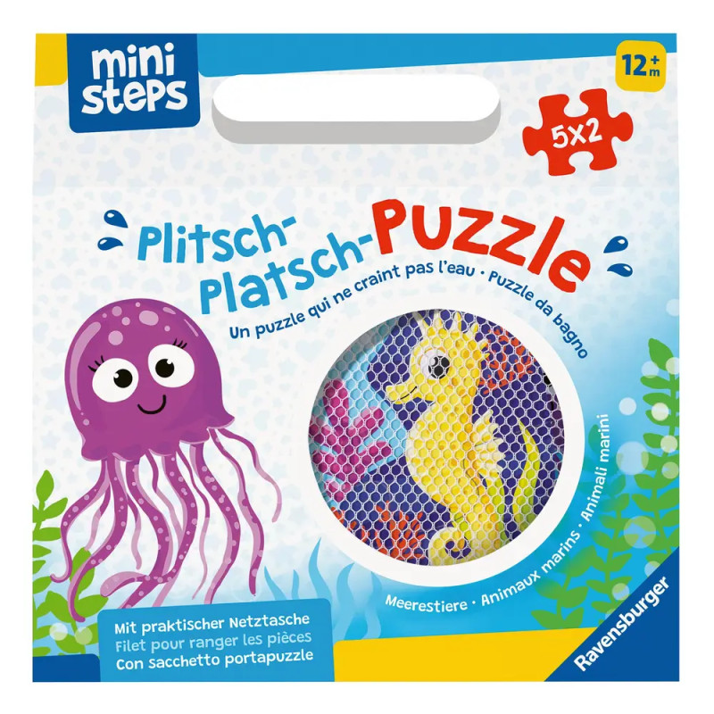 Ravensburger 4588 Plitsch-Platsch-Puzzle Meerestiere