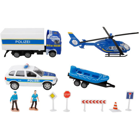 Speedzone D/C Spielset Servicefahrzeug, 3-fach sortiert