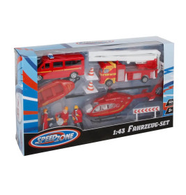 Speedzone D/C Spielset Servicefahrzeug, 3-fach sortiert