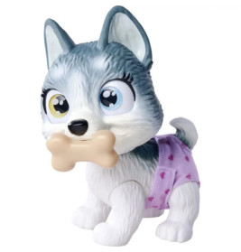 Pamper Petz Husky Welpe zum Adopteren – Interaktiv mit Windel-Farbwechsel & Überraschungen