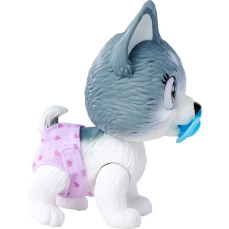 Pamper Petz Husky Welpe zum Adopteren – Interaktiv mit Windel-Farbwechsel & Überraschungen