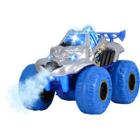 Dickie Toys Arctic Ice Monster Monstertruck mit Wasserdampf, Licht & Sound – 25cm