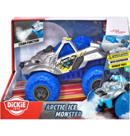 Dickie Toys Arctic Ice Monster Monstertruck mit Wasserdampf, Licht & Sound – 25cm