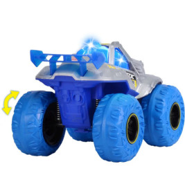 Dickie Toys Arctic Ice Monster Monstertruck mit Wasserdampf, Licht & Sound – 25cm