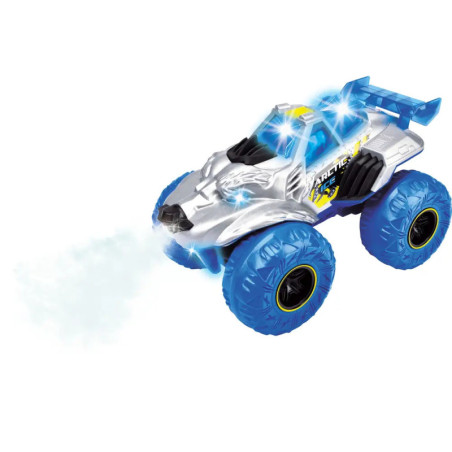 Dickie Toys Arctic Ice Monster Monstertruck mit Wasserdampf, Licht & Sound – 25cm