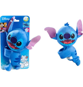 Disney Stitch Schnapparmband Plüsch - Lilo & Stitch Fanartikel für Arm & Tasche (17cm)