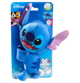 Disney Stitch Schnapparmband Plüsch - Lilo & Stitch Fanartikel für Arm & Tasche (17cm)