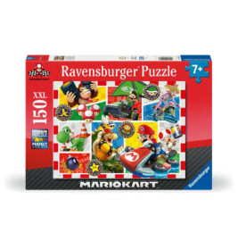 Der Spass mit Mario Kart Puzzle XXL bietet 150 Teile und bunte Motive beliebter Mario Kart Charaktere.