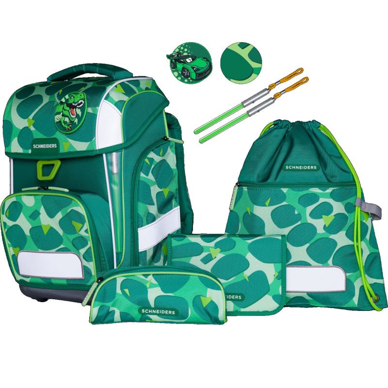 Schulranzen-Set Ergolite 9-tlg Dino Dance Schulranzen-Set Ergolite 9-tlg Dino Dance