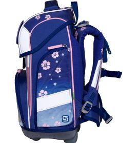 Schulranzen-Set Ergolite 9-tlg Blue Bloom