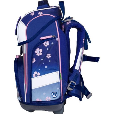Schulranzen-Set Ergolite 9-tlg Blue Bloom Schulranzen-Set Ergolite 9-tlg Blue Bloom