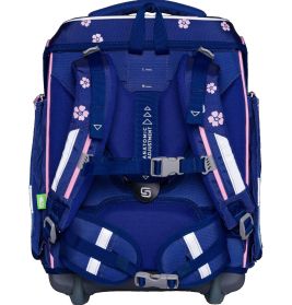 Schulranzen-Set Ergolite 9-tlg Blue Bloom
