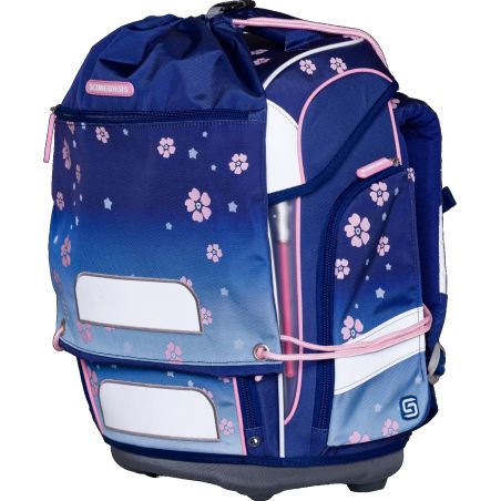 Schulranzen-Set Ergolite 9-tlg Blue Bloom Schulranzen-Set Ergolite 9-tlg Blue Bloom