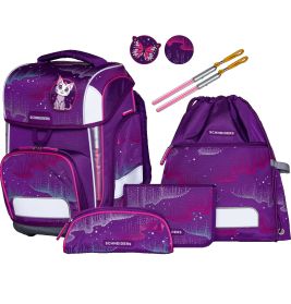 Schulranzen-Set Ergolite 9-tlg Wavy Dots