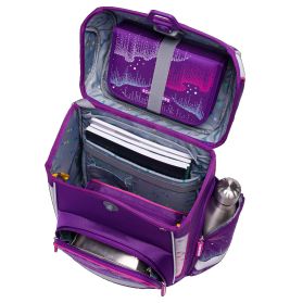 Schulranzen-Set Ergolite 9-tlg Wavy Dots