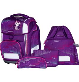 Schulranzen-Set Ergolite 9-tlg Wavy Dots