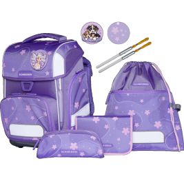 Schulranzen-Set Ergolite 9-tlg Flowery