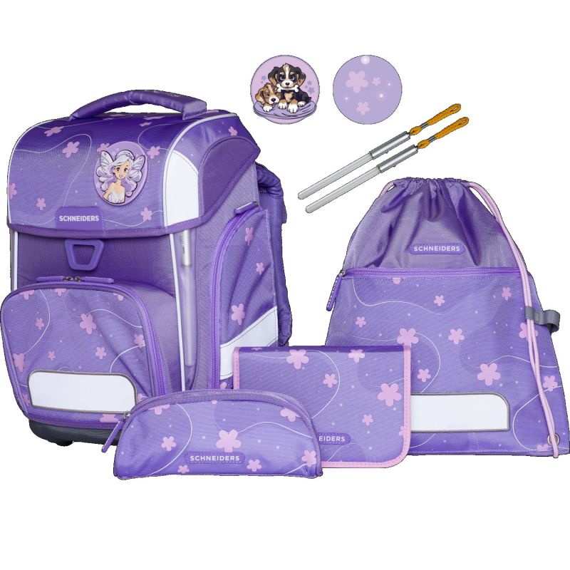 Schulranzen-Set Ergolite 9-tlg Flowery Schulranzen-Set Ergolite 9-tlg Flowery