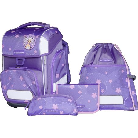 Schulranzen-Set Ergolite 9-tlg Flowery Schulranzen-Set Ergolite 9-tlg Flowery