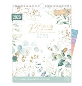 Familienplaner XXL 2026 Wand- Kalender 7-spaltig 12 Mon.