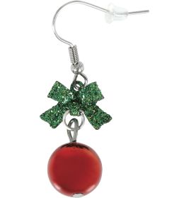 METALL- OHRRINGE WEIHNACHTSKUGEL