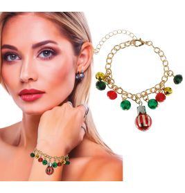 METALL ARMBAND BAUMKUGELN