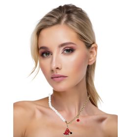 METALL-HALSKETTE WEIHNACHTSMÜTZE