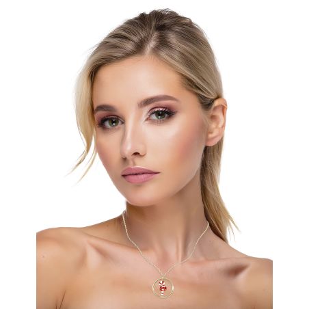 METALL-HALSKETTE ZUCKERSTANGE