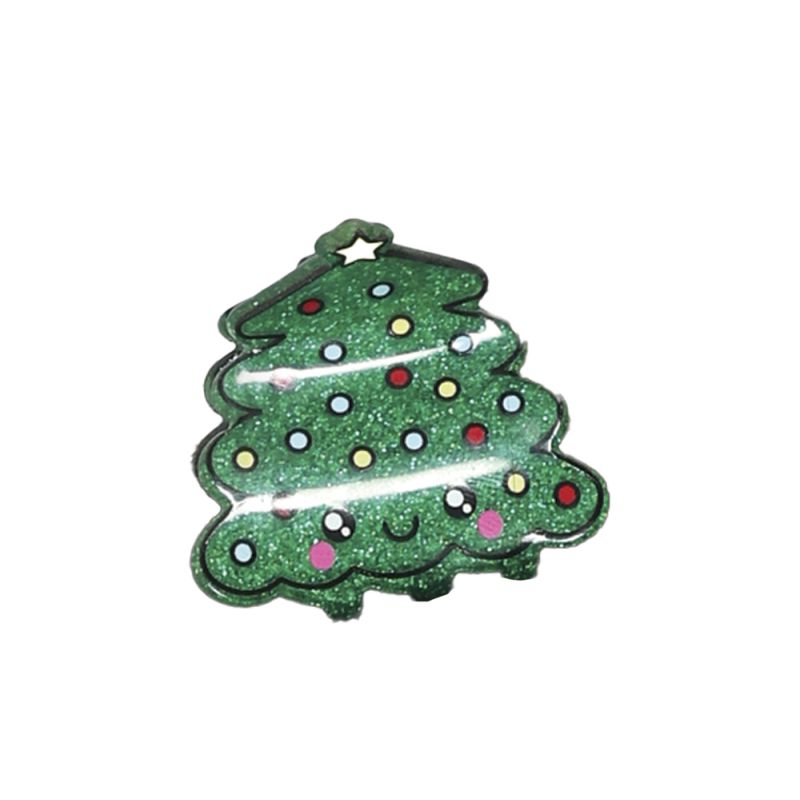 HAARKLAMMER WEIHNACHTSBAUM, 4,5 CM