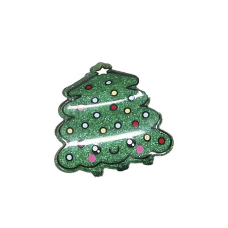 HAARKLAMMER WEIHNACHTSBAUM, 4,5 CM