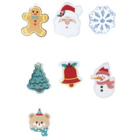 SET MIT 6 SORTIERTEN HAARGUMMIS