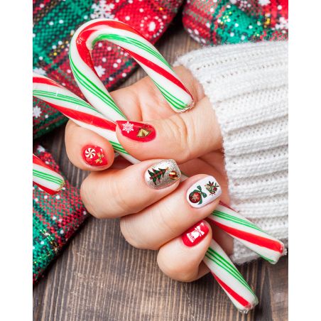 NAGEL AUFKLEBER, WEIHNACHTEN, 10X7 CM