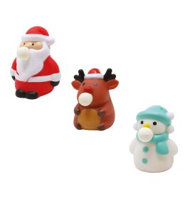 WEIHNACHTS QUETSCH SPIELZEUG SORTIERT 7CM