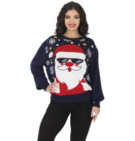 SANTA WEIHNACHTSPULLOVER, DAMEN, GRÖßE M