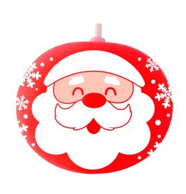 VERPACKUNG MIT 5 BELEUCHTETEN SANTA CLAUS LUFTBALL