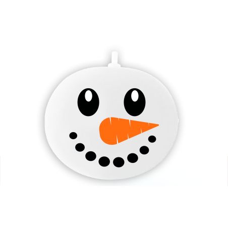 VERPACKUNG MIT 5 BELEUCHTETEN SCHNEEMANN LUFTBALLO