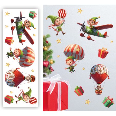 25X70 CM WEIHNACHTS- WANDSTICKER