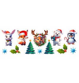25X70 CM WEIHNACHTS- WANDSTICKER