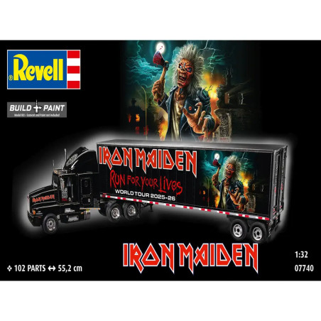 Tour Truck Iron Maiden (50th Anniversary), Revell Modellbausatz