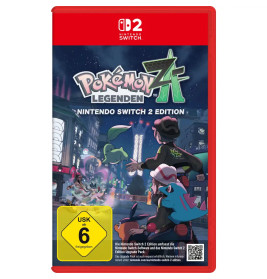 Pokémon Legenden Nintendo Switch 2 Edition: Spielcover mit verschiedenen Pokémon in einer nächtlichen Stadtszene.
