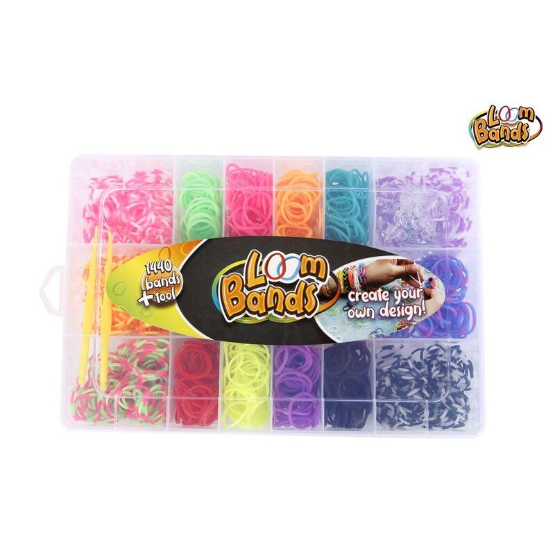 Loom Bands Set mit 1440 Bänder n
