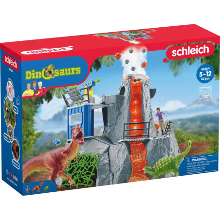 schleich® Dinosaurs 42564 Große Vulkan-Expedition