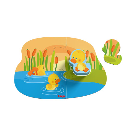 4 erste Puzzles – Tierkinder